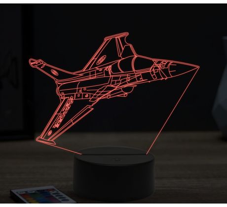 Beling 3D lampa, Armee plane, 16 barevná, LV15