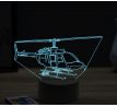 Beling 3D lampa, Bell helicopter, 16 barevná, LV22