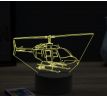 Beling 3D lampa, Bell helicopter, 16 barevná, LV22