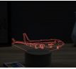 Beling 3D lampa, Boeing 737, 16 barevná, LV23