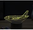 Beling 3D lampa, Boeing 737-130, 16 barevná, LV24