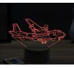 Beling 3D lampa, Casa CN 235 airplane, 16 barevná, LV27