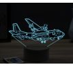 Beling 3D lampa, Casa CN 235 airplane, 16 barevná, LV27