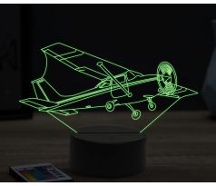 Beling 3D lampa, Cessna1, 16 barevná, LV28