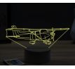 Beling 3D lampa, Cessna Skyhawk 172sp1, 16 barevná, LV29