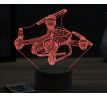 Beling 3D lampa, Drone quadrocopter set 1, 16 barevná, LV35
