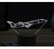 Beling 3D lampa, Embraer ERJ-1451, 16 barevná, LV36