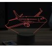 Beling 3D lampa, Embraer 1901, 16 barevná, LV37