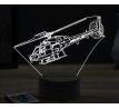 Beling 3D lampa, fennec AS-555-AN helicopter, 16 barevná, LV42
