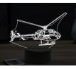 Beling 3D lampa, Gendarmerie helicopter, 16 barevná, LV43