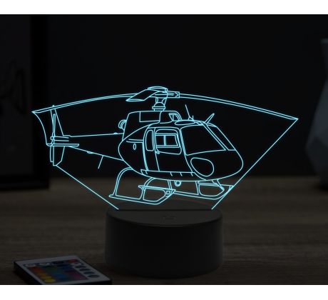 Beling 3D lampa, Helibras esquilo, 16 barevná, LV45
