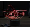 Beling 3D lampa, Helicopter airbus, 16 barevná, LV46