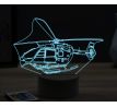 Beling 3D lampa, Helicopter airbus, 16 barevná, LV46