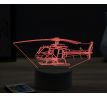 Beling 3D lampa, Helicopter Gendarmerie, 16 barevná, LV48