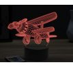 Beling 3D lampa, Kids Plane, 16 barevná, LV53