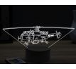Beling 3D lampa, Marine helicopter, 16 barevná, LV56