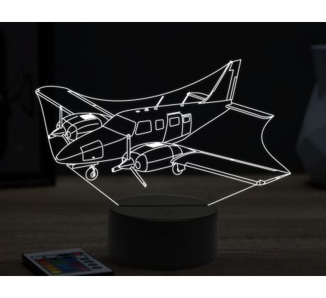 Beling 3D lampa, Piper PA 34, 16 barevná, LV65