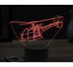 Beling 3D lampa, Private helicopter, 16 barevná, LV68