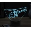 Beling 3D lampa, Private helicopter, 16 barevná, LV68