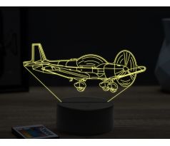 Beling 3D lampa, Private plane, 16 barevná, LV69