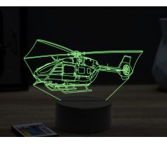 Beling 3D lampa, Rescue helicopter, 16 barevná, LV70
