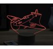 Beling 3D lampa, Spitfire, 16 barevná, LV74
