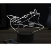 Beling 3D lampa, Spitfire, 16 barevná, LV74