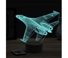 Beling 3D lampa, Su 35, 16 barevná, LV76