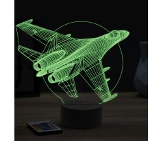 Beling 3D lampa, SU 35 set, 16 barevná, LV77