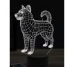 Beling 3D lampa, Alaskan Malmute, 16 barevná, PS01