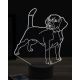 Beling 3D lampa, Beagle 1, 16 barevná, PS02