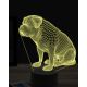 Beling 3D lampa, Bordeaux Mastiff, 16 barevná, PS04