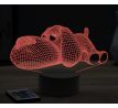 Beling 3D lampa, Dog toy, 16 barevná, PS14