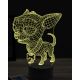 Beling 3D lampa, Funny Chihuahua pes, 16 barevná, PS19