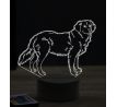 Beling 3D lampa, Golden Retriever pes, 16 barevná, PS22