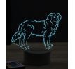 Beling 3D lampa, Golden Retriever pes, 16 barevná, PS22