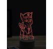 Beling 3D lampa, Paw patrol Chase, 16 barevná, PS27