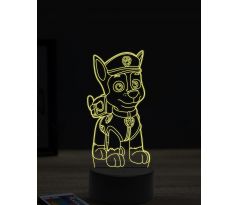 Beling 3D lampa, Paw patrol Chase, 16 barevná, PS27