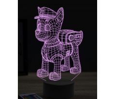 Beling 3D lampa, Paw patrol Marshall, 16 barevná, PS28