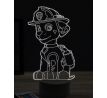 Beling 3D lampa, Paw patrol Marshall 2, 16 barevná, PS29