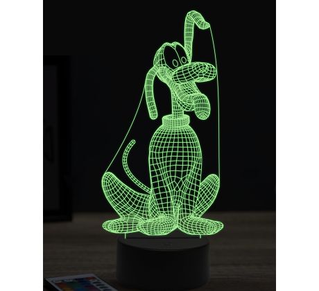 Beling 3D lampa, Pluto, 16 barevná, PS30