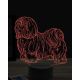 Beling 3D lampa, Shih Tzu, 16 barevná, PS34