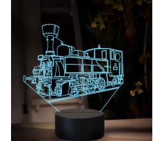Beling 3D lampa, Parný rušeň 300.6 ''Kafemlejnek', 16 barevná, SXQ59