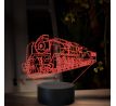 Beling 3D lampa, Parný rušeň 486.0 ''Zelený-Anton'', 16 barevná, SXQ61