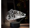 Beling 3D lampa, Parný rušeň 486.0 ''Zelený-Anton'', 16 barevná, SXQ61