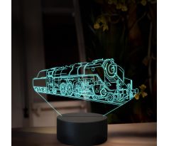 Beling 3D lampa, Parný rušeň 498.0-Albatros nulka, 16 barevná, SXQ62