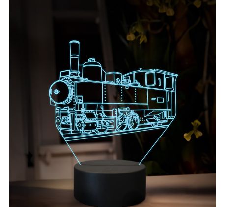 Beling 3D lampa, Parný rušeň U37.0, 16 barevná, SXQ66