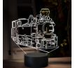 Beling 3D lampa, Parný rušeň U46.0, 16 barevná, SXQ68