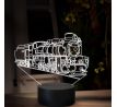 Beling 3D lampa, Parný rušeň U57.0, 16 barevná, SXQ69