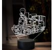 Beling 3D lampa, Parný rušeň U36, 16 barevná, SXQ70